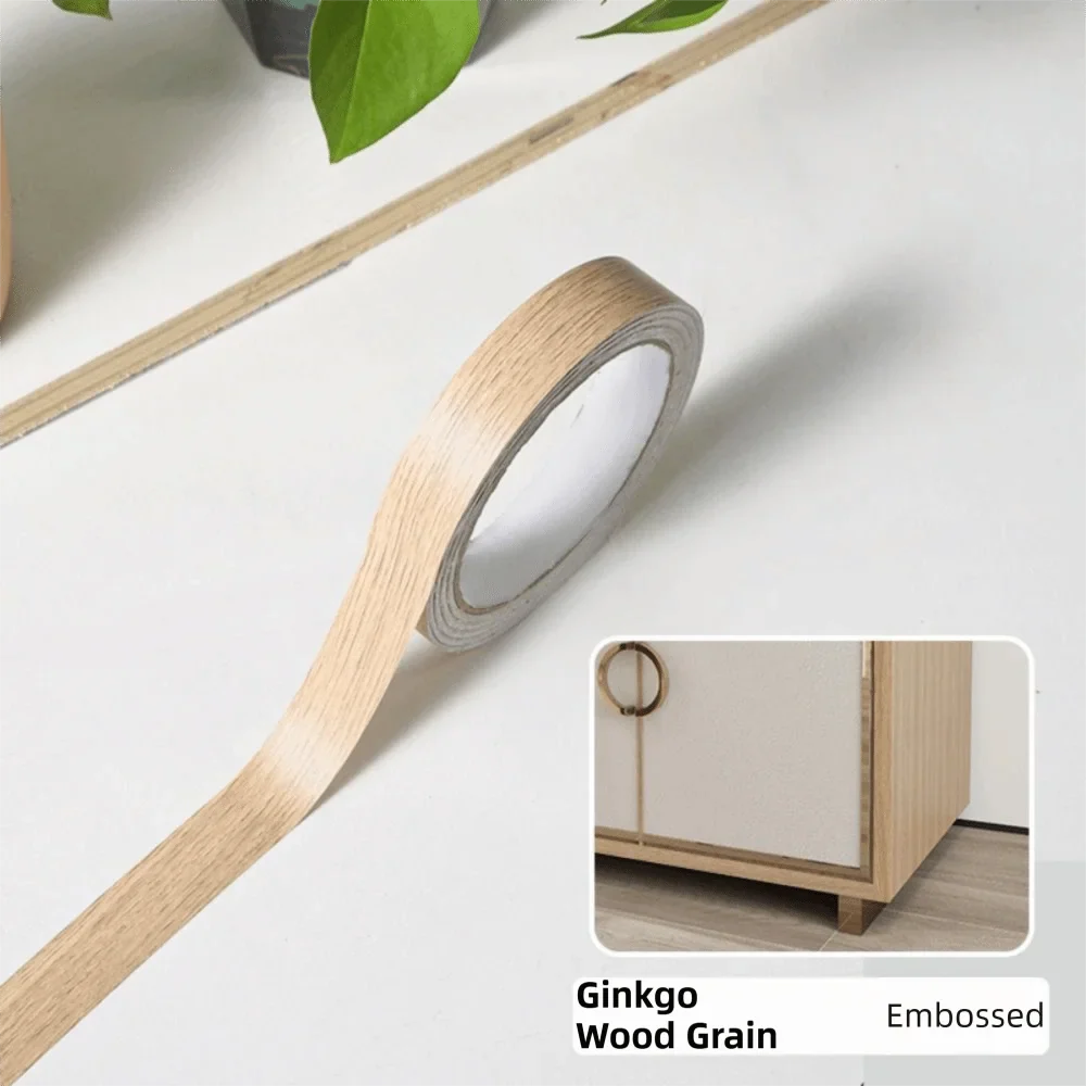 Wood Grain Veneer Edge Banding Tape – Self-Adhesive 2cm×10m