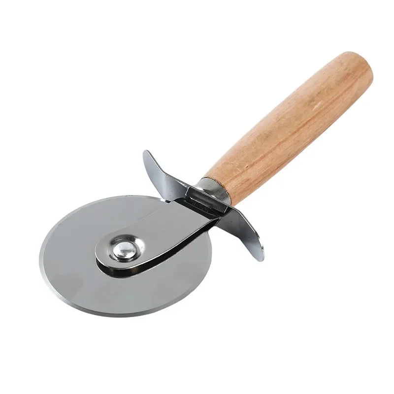 Oven Pizza Accessories Cutting Wheel Baking Supplies Stainless Steel Pizza Cutter Pastry and Pastry Accessories Slicer Shovel Peaceful Pleasures Health and Wellness