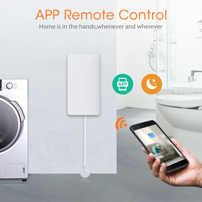 Water Leakage Sensor For Tuya Smart Home High Sensitivity Zigbee Detector App Control Security Alarm System For Apple Homekit Peaceful Pleasures Health and Wellness