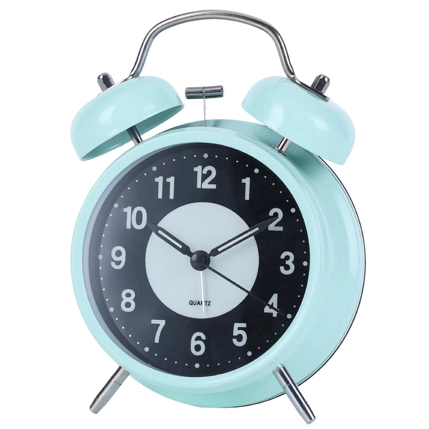 Vintage Twin-Bell Alarm Clock | Retro Analog Desk Clock