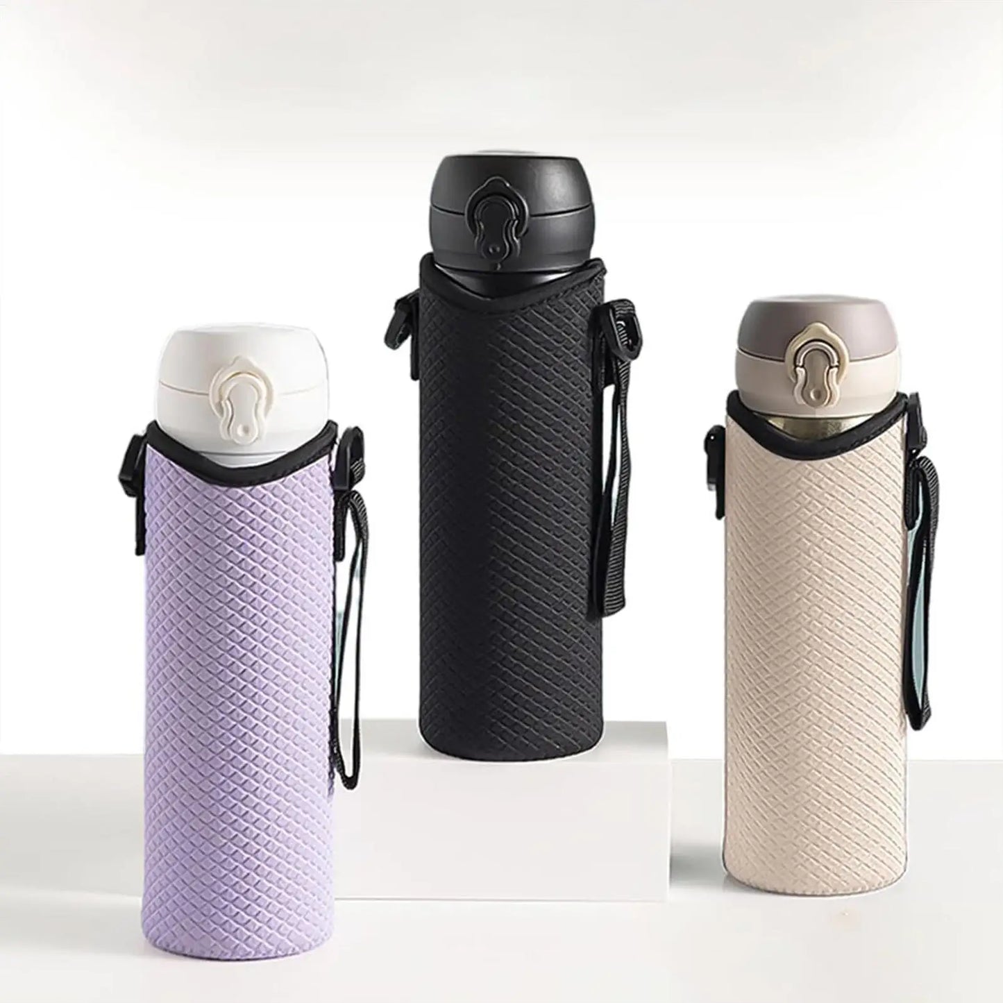 Insulated Water Bottle Sling Bag – Adjustable Shoulder Strap