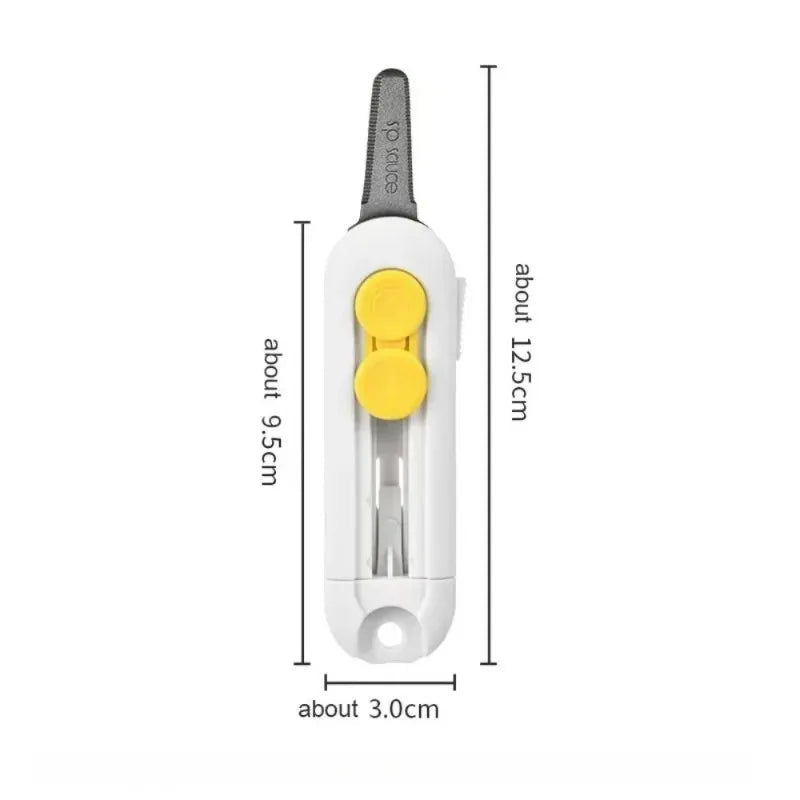 Magnetic Mini Box Cutter – Portable Mail & Paper Cutter