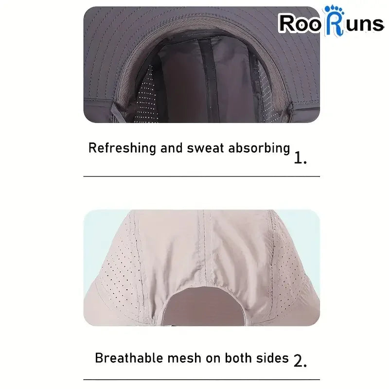 UV Wide Brim Sun Hat – Unisex Fishing & Outdoor Summer Hat