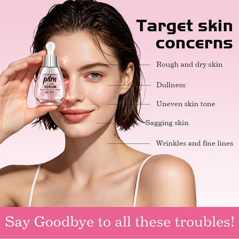Pdrn Salmon Serum With Niacinamide Collagen Face Serum For Dull Dry Skin Hydrating Revitalizing Daily Nourish Skin Care Essence Peaceful Pleasures Health and Wellness