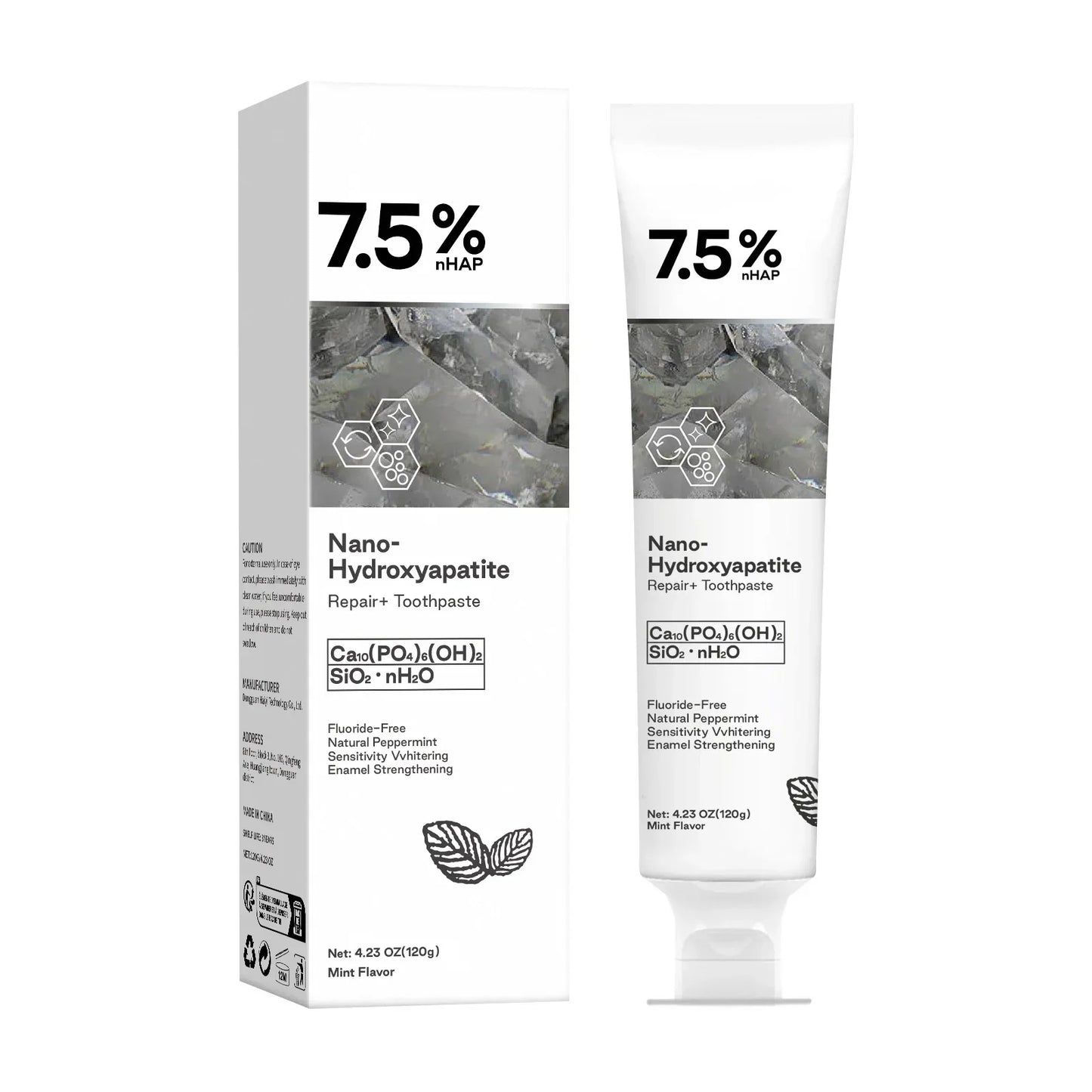 Hydroxyapatite Enamel Repair Toothpaste – Whitening & Fresh Breath