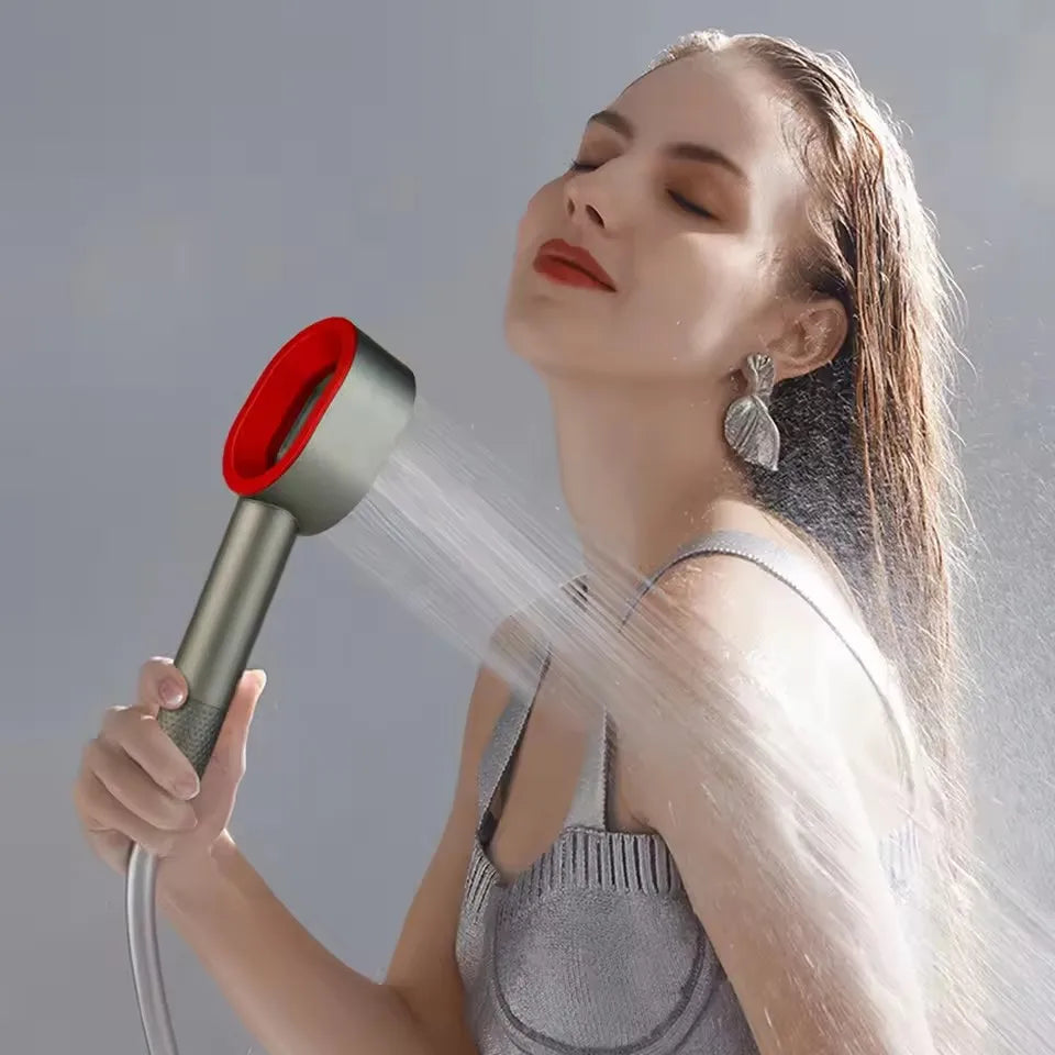 Filter Shower Head High Pressure Beauty Rain Faucet Showerhead Filtration Purification Bathroom Accessories Filtered Water Peaceful Pleasures Health and Wellness