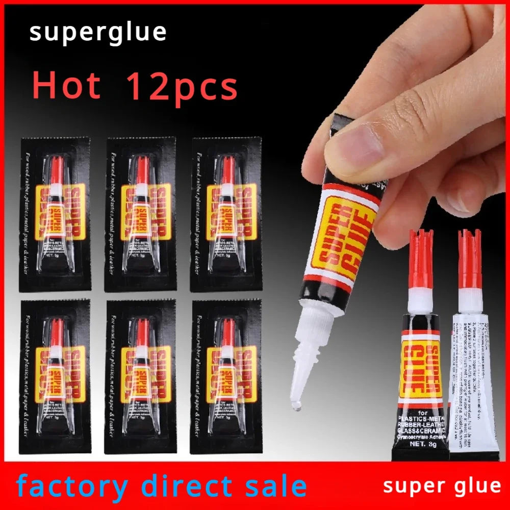 Transparent Epoxy Resin Stationery Shop Super Glue Strong Instant Glue Wood Metal Thermal Paste Glass Rubber Set Pour Adhesives Peaceful Pleasures Health and Wellness