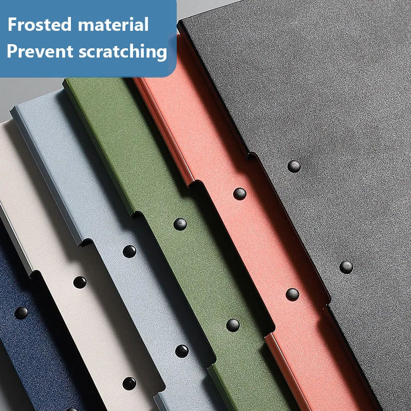 A4 Document File Envelopes Folder Lock Button Design Larger Capacity