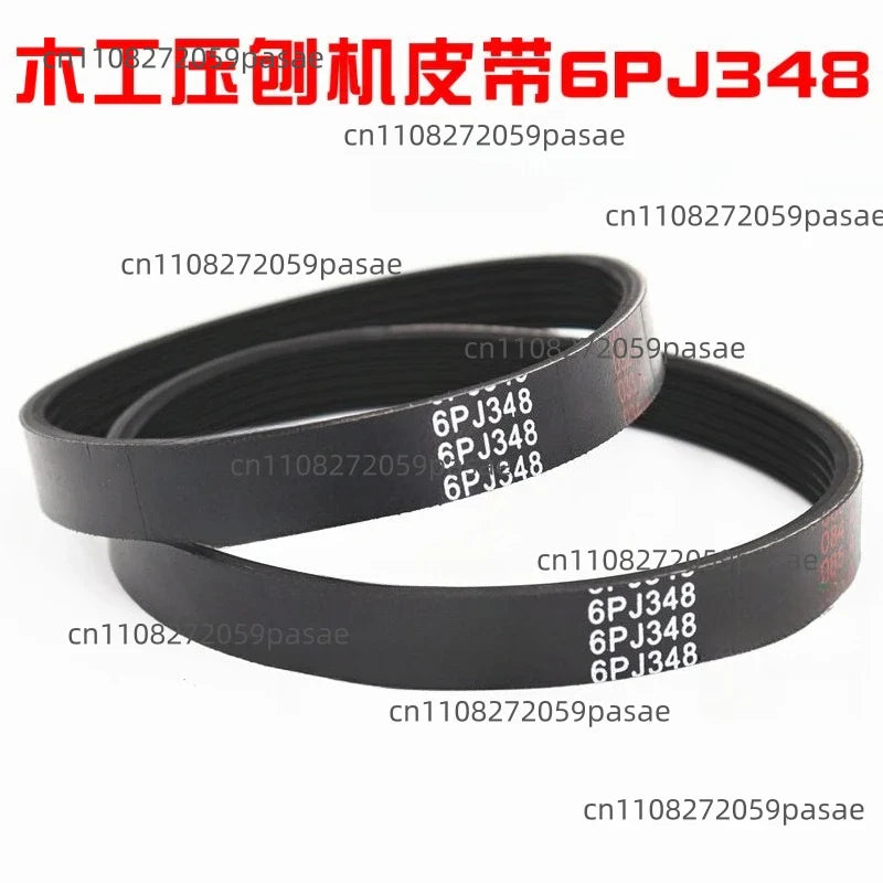 6PJ348 Poly V-Ribbed Belt 13" for Woodworking Planer Machine