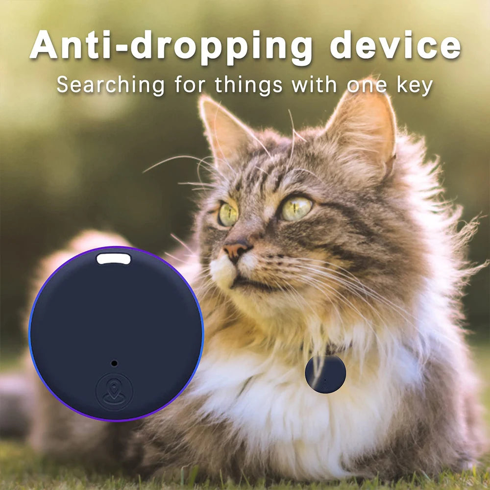 Mini GPS Tracker Device Anti-Lost Reminder For Pet Kids Bag Key Wallet Smart Bluetooth Connected IOS/ Android App Finder Locator Peaceful Pleasures Health and Wellness