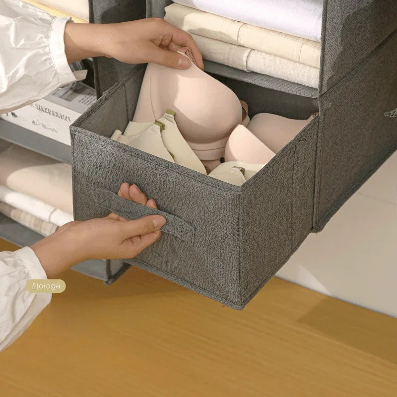 Multi-Layer Hanging Wardrobe Organizer – Bras, Socks & Underwear