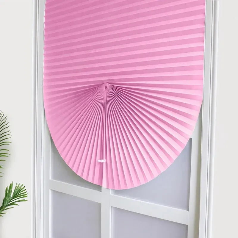 Self-Adhesive Pleated Blinds | No-Drill Folding Window Shades