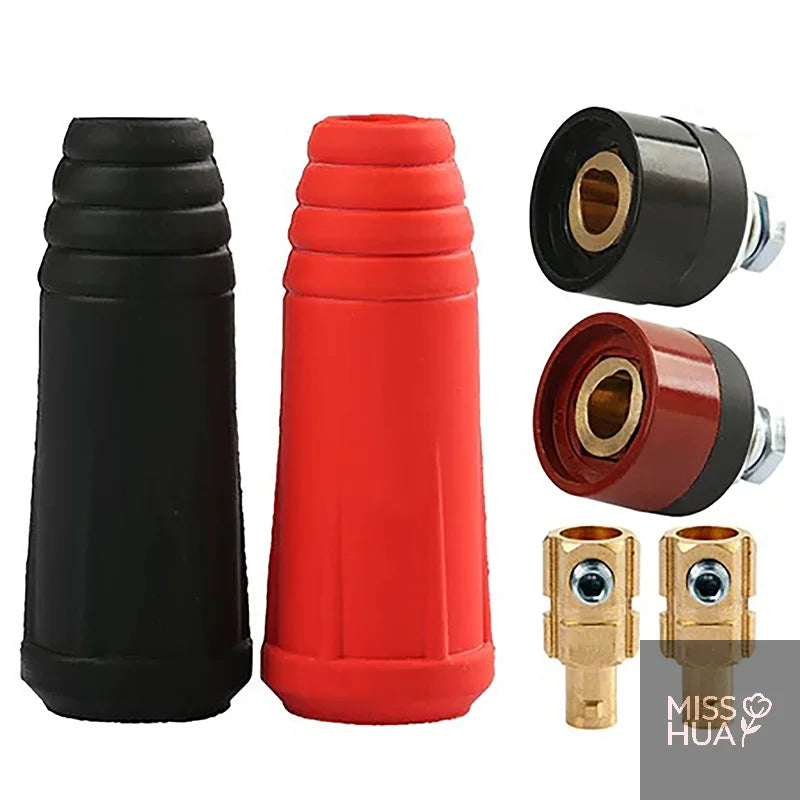 DKJ10-25 Quick Welding Cable Connector | European Style Brass