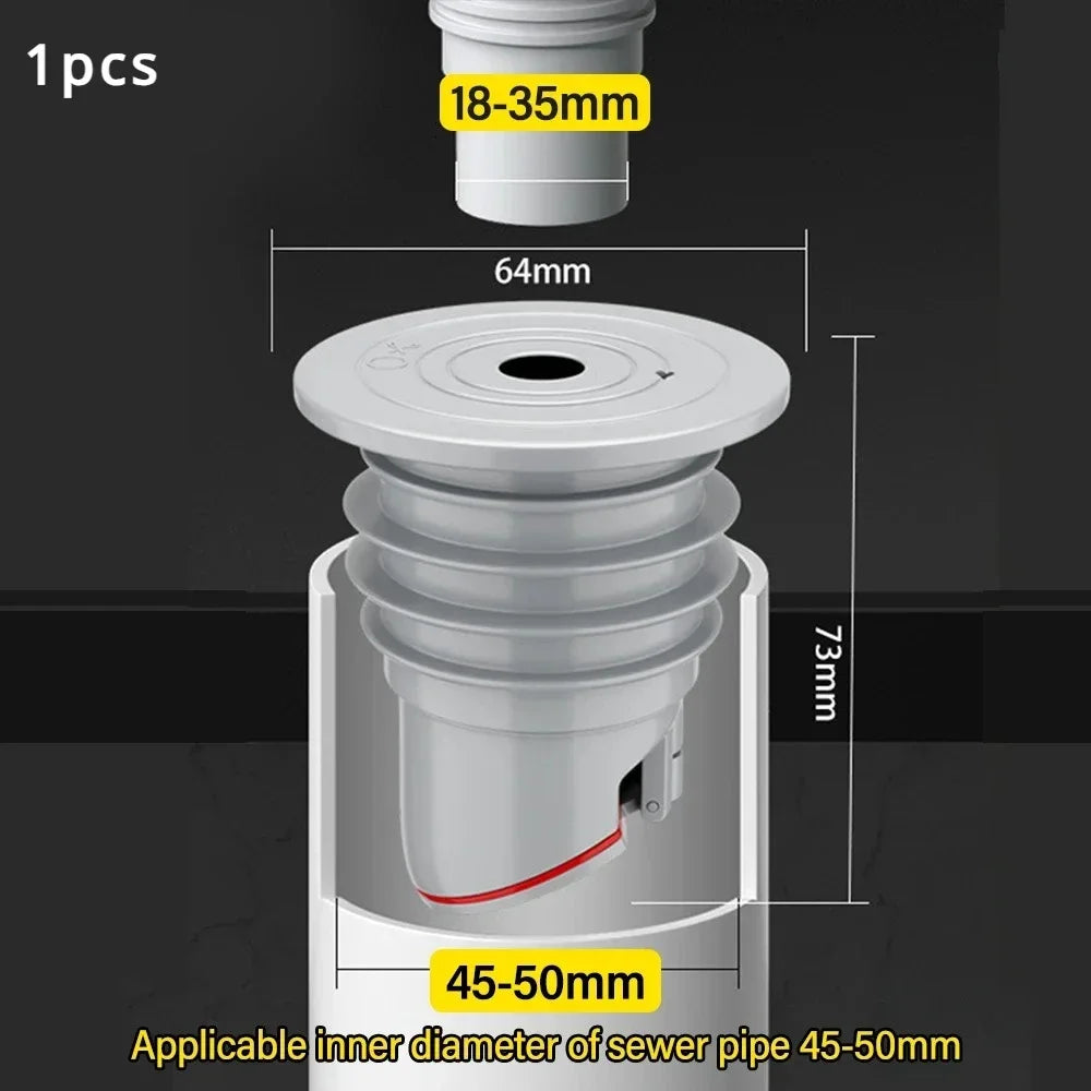 Anti-Odor Drain Plug & Sink Drain Filter | Floor Drain Cover