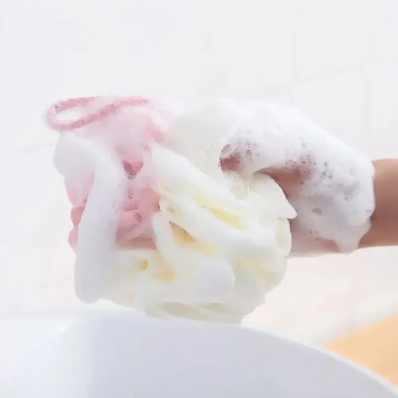 Exfoliating Mesh Bath Sponge Shower Scrub Body Bubble Ball