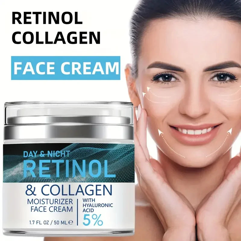 ENVISHA Retinol Collagen Face Cream – Anti-Aging & Moisturizing Peaceful Pleasures Health and Wellness