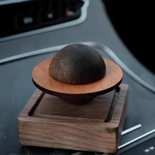 Planet Wood Essential Oil Diffuser – Walnut & Beech Decor Gift Wood Essential Oil Diffuser Peaceful Pleasures Health and Wellness