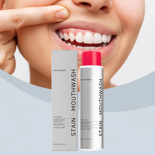 Teeth Whitening Refreshing Mouthwash Remove Bad Odor Fresh Breath Protect Gum Removal Dental Claensing Oral Health Hygiene Care Peaceful Pleasures Health and Wellness