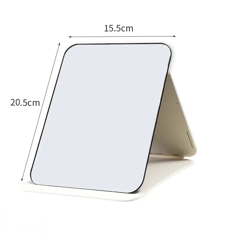 Portable Tri-Fold Desktop Makeup Mirror | Freestanding Vanity