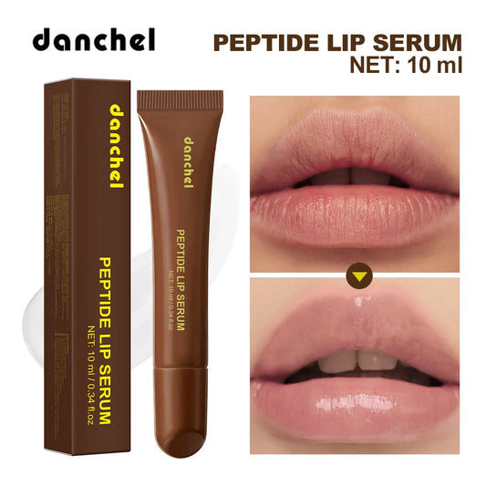 Caramel Banana Lip Gloss & Balm – Hydrating Peptide Lip Glaze Lip Gloss Balm Oasis Select