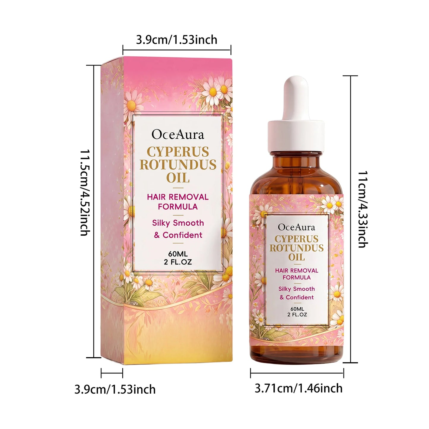 Cyperus Rotundus Hair Inhibitor Oil – Post Removal Skin Care