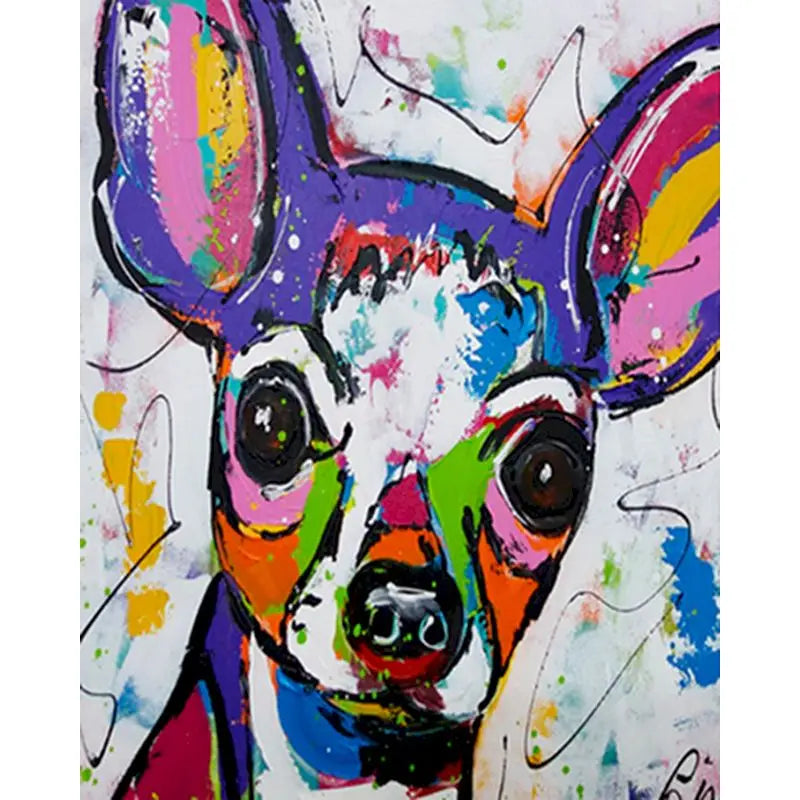 Paint By Numbers For Adults cartoon cows Table Decoration Modern 60X75Cm Photo Frames Oil Painting On Canvas Handmade Gatyztory Peaceful Pleasures Health and Wellness