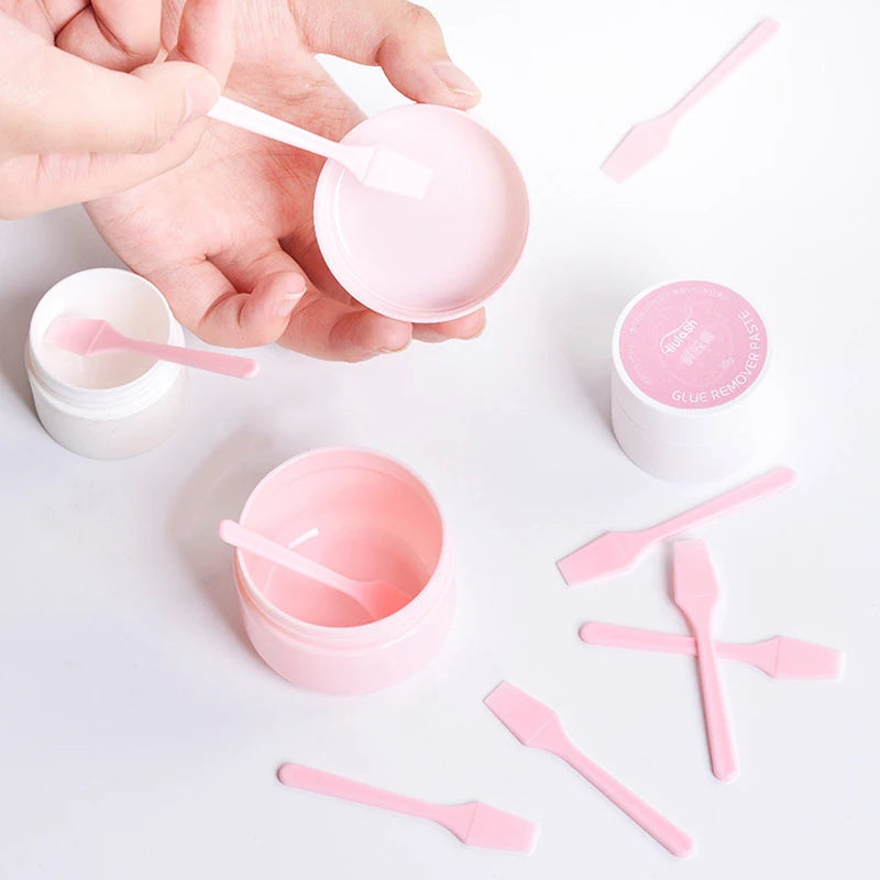 Disposable Mini Spatulas 100 Pcs | Makeup Applicator Sticks