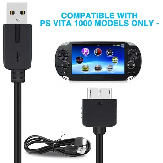 1M USB Charging Cable for PS Vita 1000 – Data & Power Cord Gaming Charging Cable Peaceful Pleasures Health and Wellness