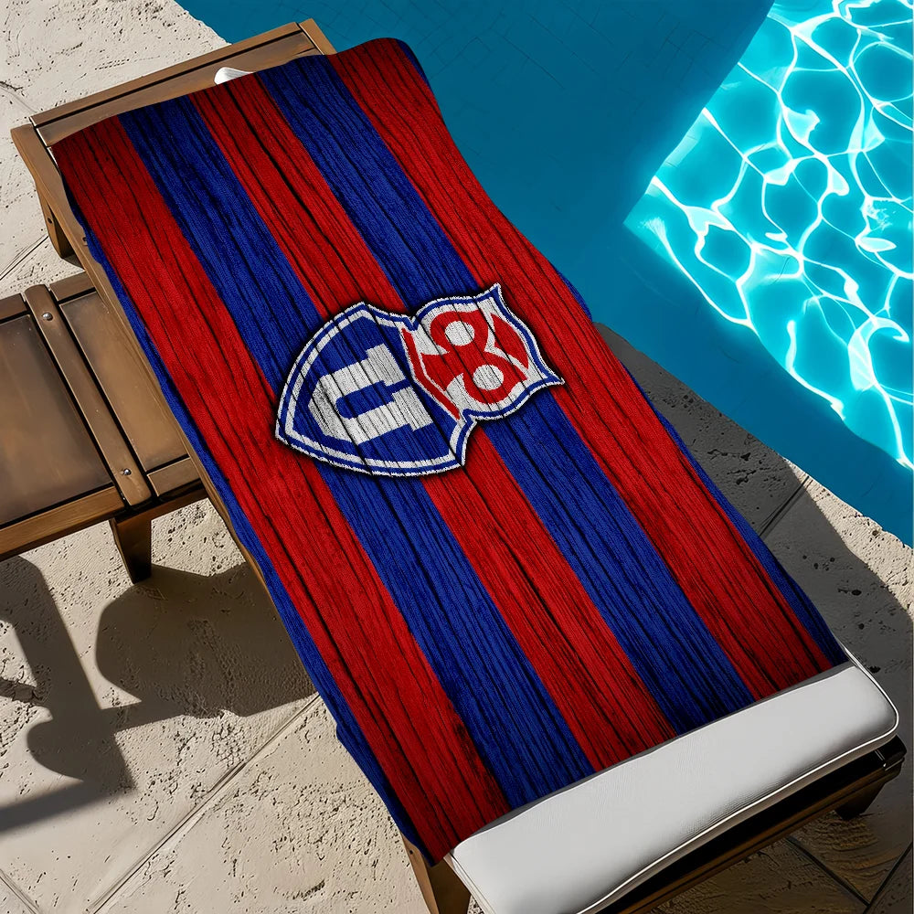 Chile University Football Quick-Dry Sports Beach Towel Sports Beach Towel Peaceful Pleasures Health and Wellness z2 STJ150x260CM