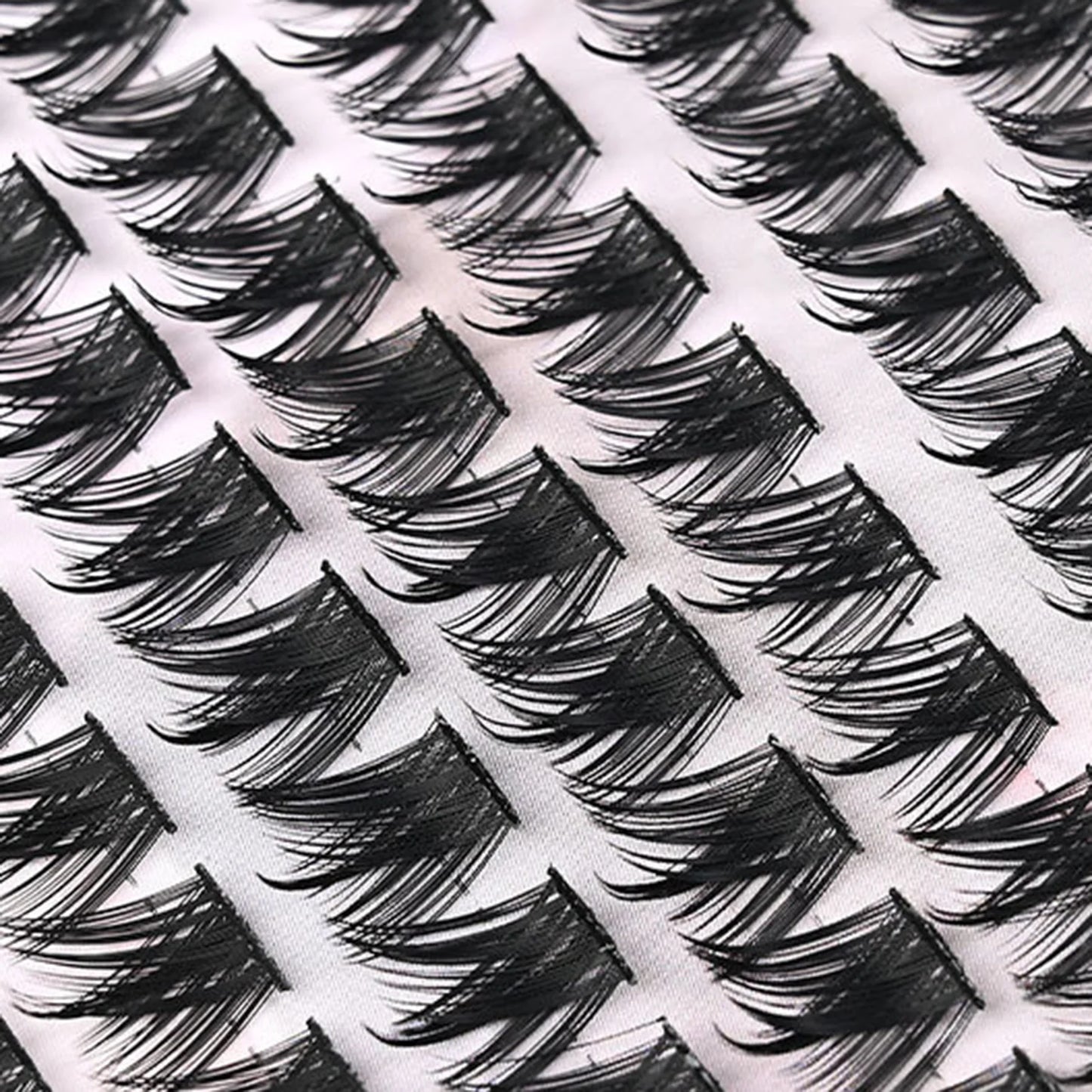 Large Capacity Manga Eyelash Book Dense False Eyelashes 8-12mm Single Cluster Fox-style Lashes Natural Volume Eyelash Extension Peaceful Pleasures Health and Wellness