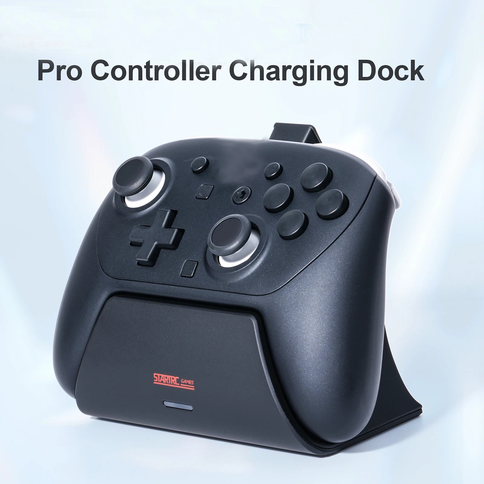 Desktop Charging Stand For Switch 2 Pro Gamepad Controller Contact Dock Station Type-C Powered Storage Holder Gaming Gear Peaceful Pleasures Health and Wellness