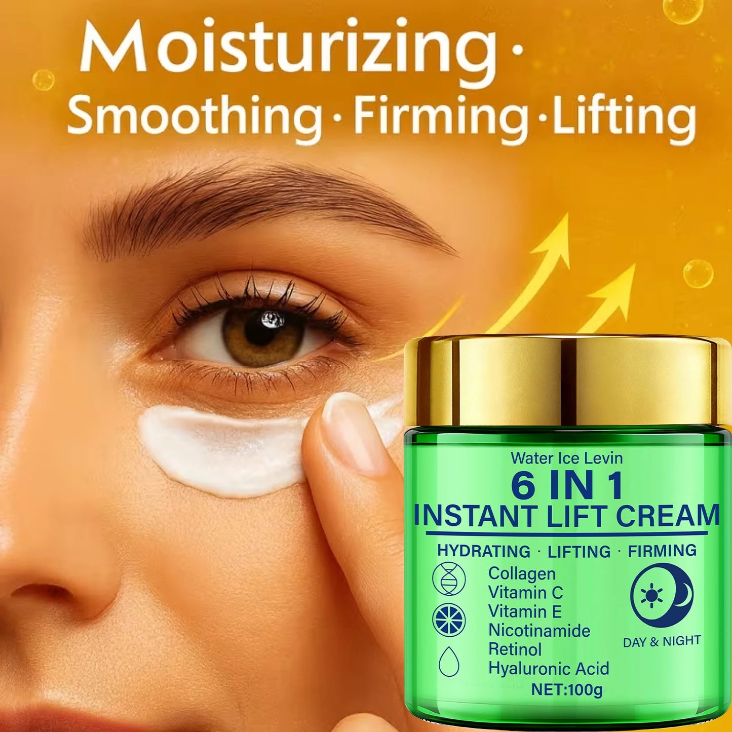 6-in-1 Collagen & Retinol Lift Face Cream – Day & Night Face Lift Cream Peaceful Pleasures Health and Wellness