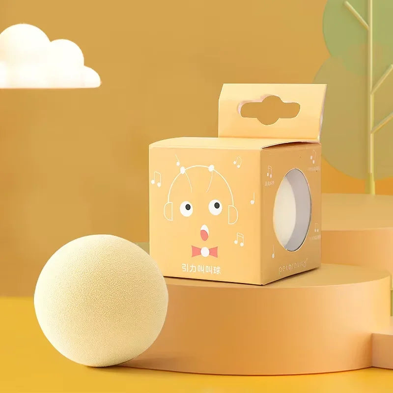 Interactive Sound Ball Cat Toy | Plush & EVA with Animal Sounds