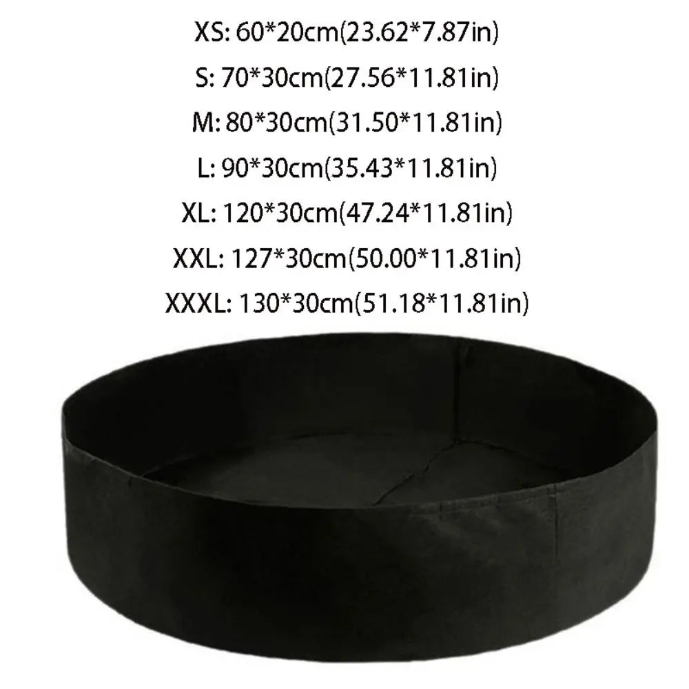 Felt Fabric Grow Bag | Round Planting Pot for Seedlings & Plants