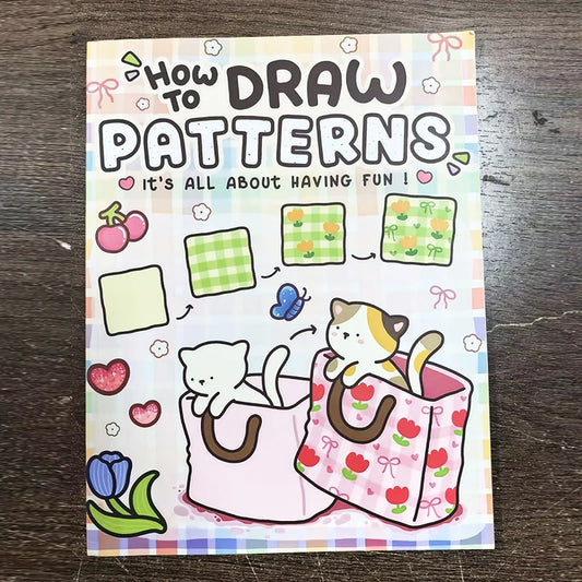 Coloring Book Adults Kids How Draw Patterns Easy Fun Step-by-step Peaceful Pleasures Health and Wellness