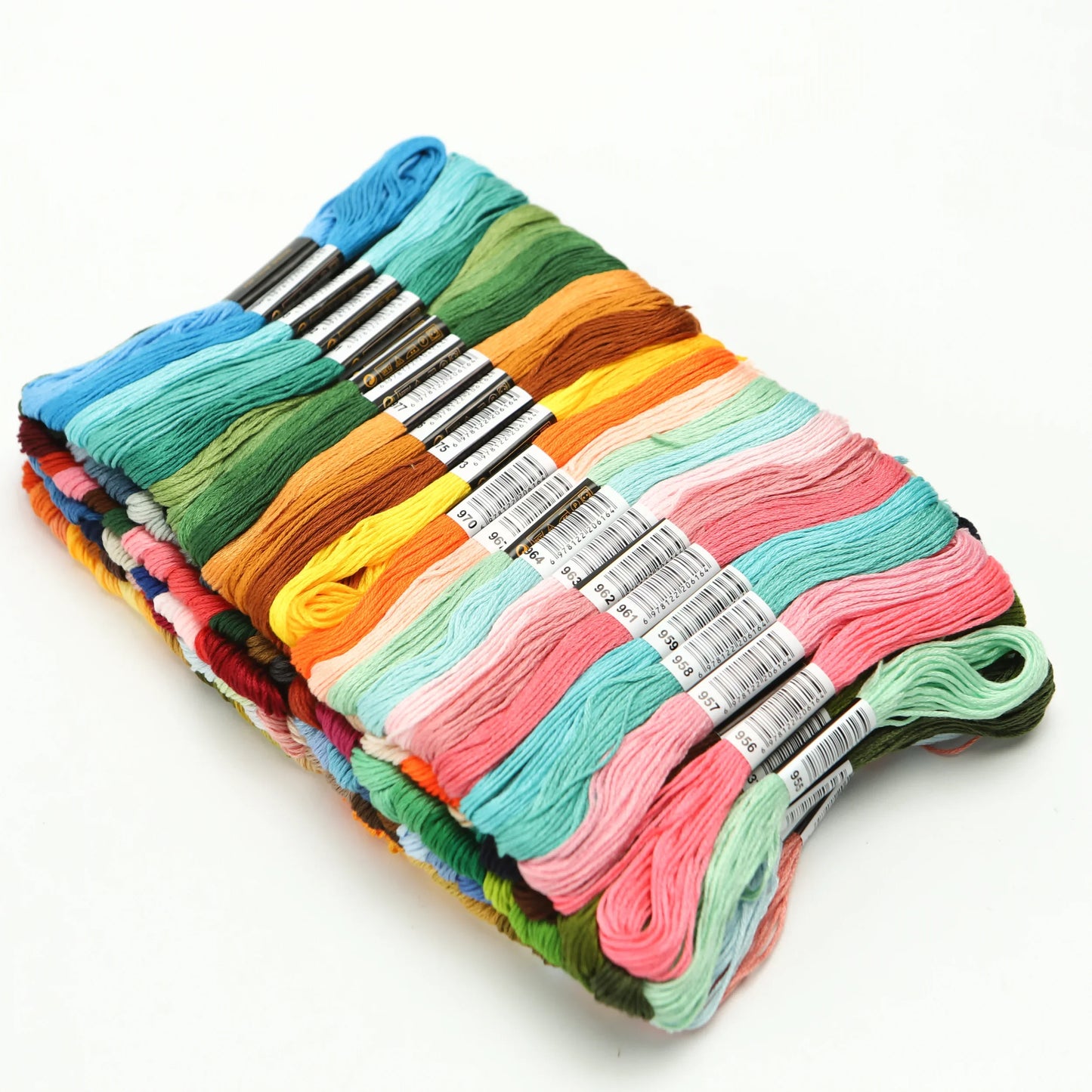 Cross Stitch Embroidery Floss Set | 50–447 Skeins, 8m Each
