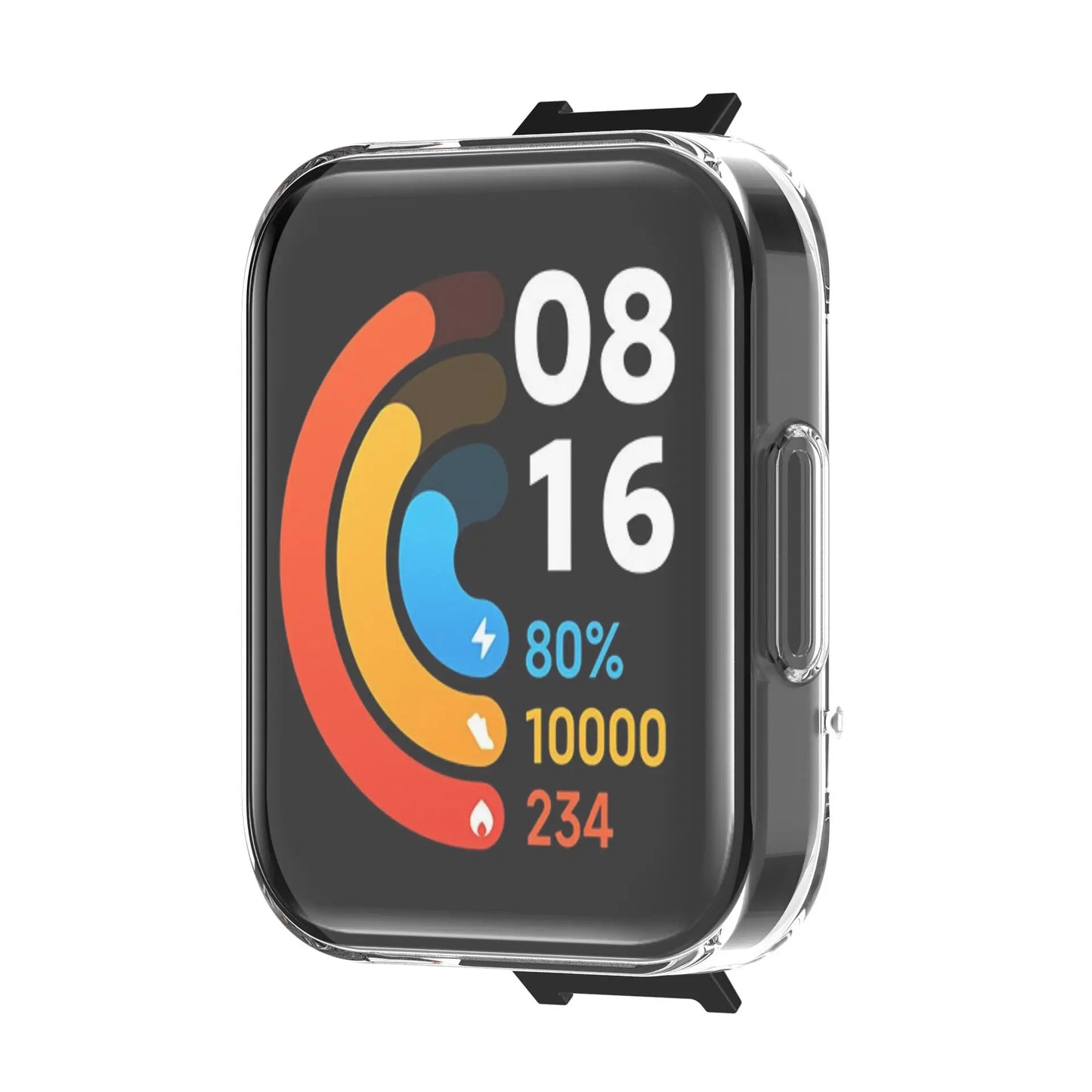 TPU Case for Redmi Watch 2 – Clear Full Screen Protector