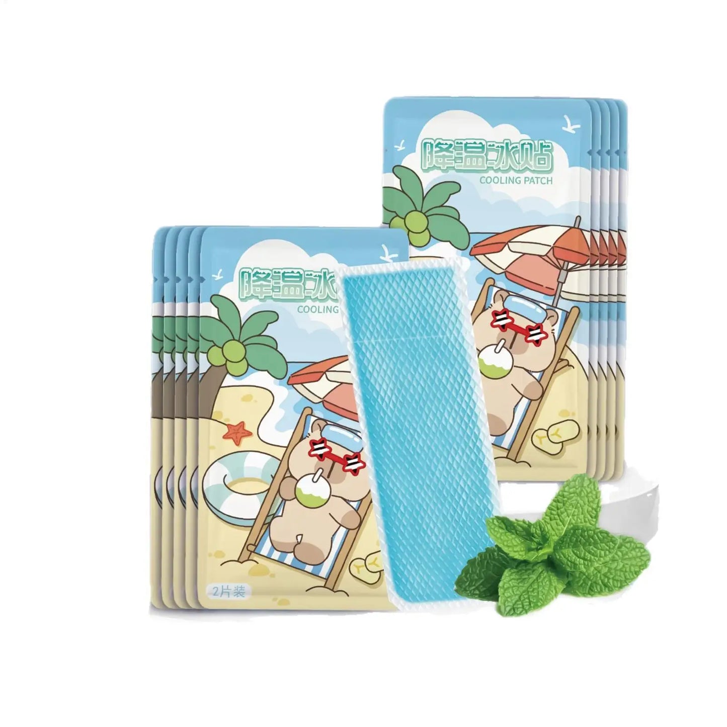 Summer Cooling Patches – Instant Cooling for Sports & Travel (2pk)