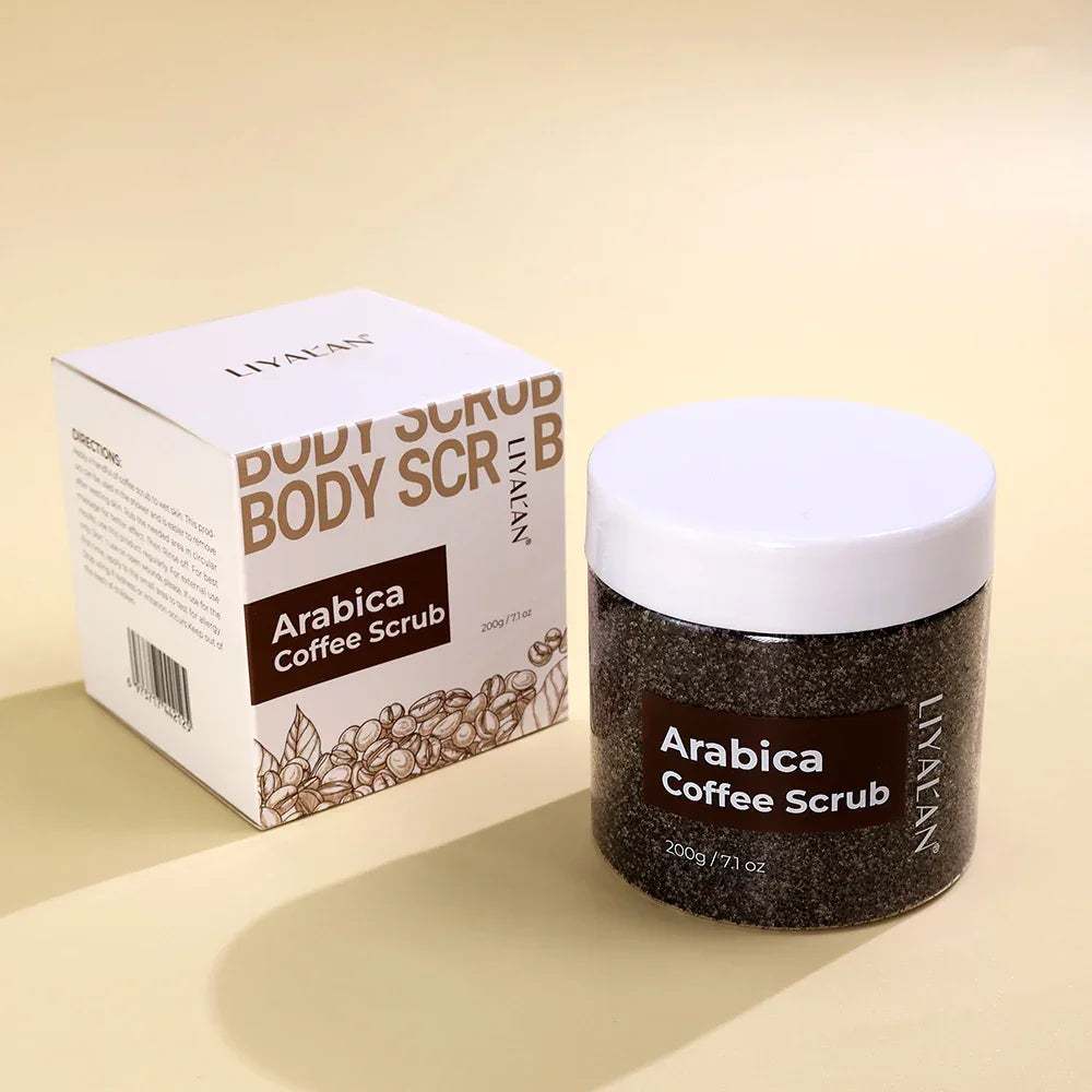 Sea Salt Body Scrub – 5 Scents, Exfoliating & Moisturizing Peaceful Pleasures Health and Wellness 200g-Coffee China Mainland
