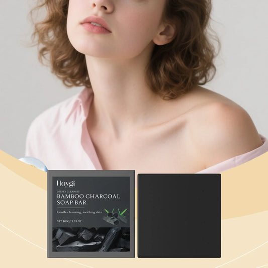 Bamboo Charcoal Body Soap – Pore Cleansing & Moisture Lock Charcoal Bar Soap Oasis Select