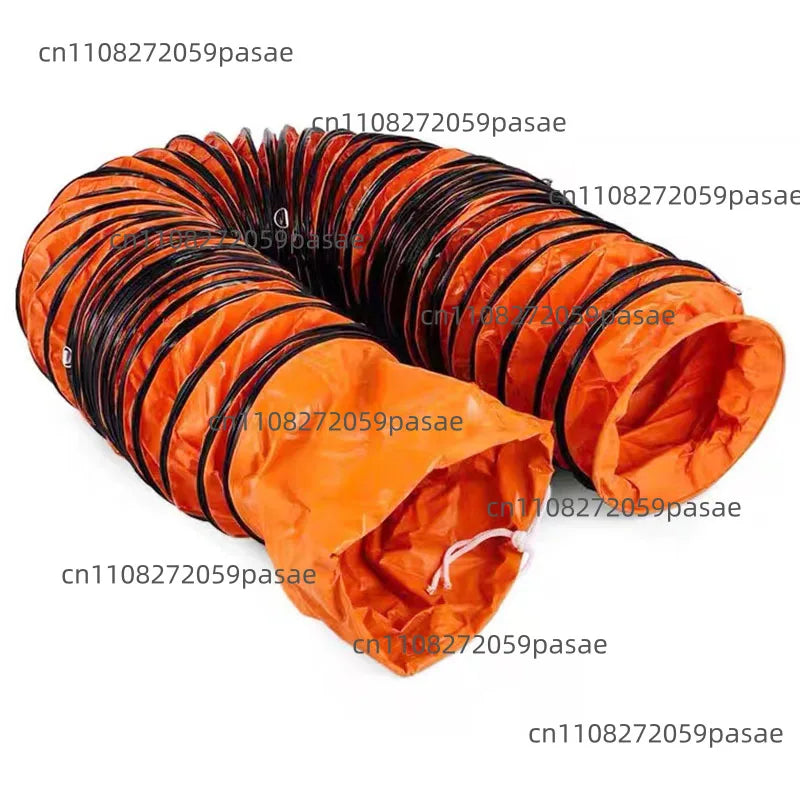 Telescopic PVC Canvas Exhaust Duct Hose – High-Temp Ventilation
