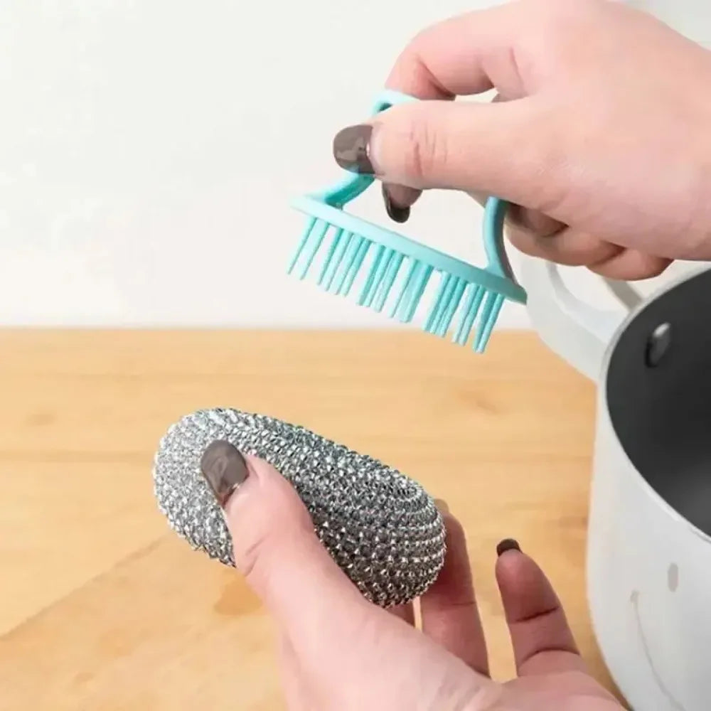 Detachable Cleaning Ball Brush for Pots & Pans | 1/3/5 PCS