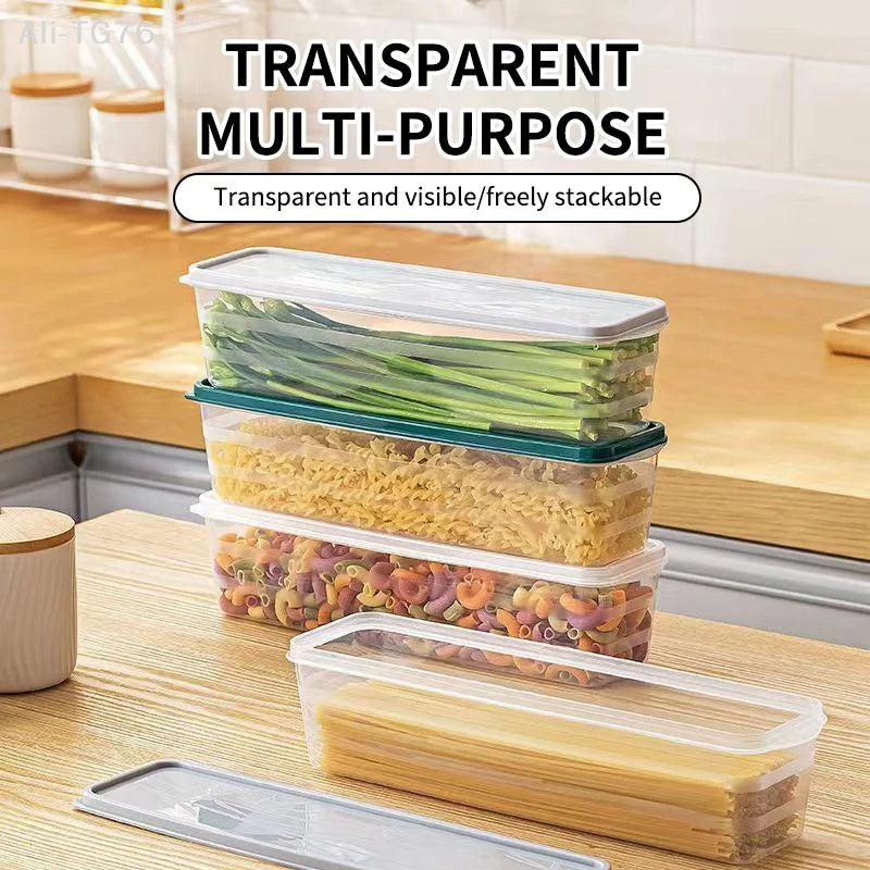 Transparent Sealed Food Storage Box | Fridge Organizer