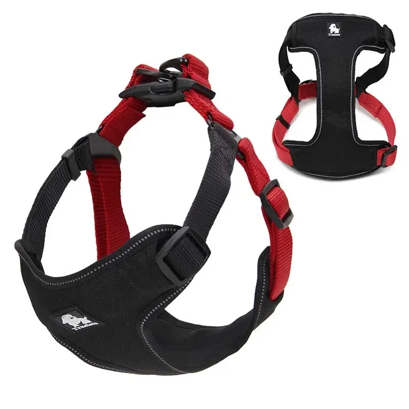 Truelove Padded Reflective Dog harness Vest Pet Step in Harness Adjustable No Pulling Pet Harnesses for Small Medium Dog TLH5951 Peaceful Pleasures Health and Wellness red S China Mainland