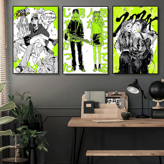 The Guy She Was Interested In Anime Canvas Poster | HD Wall Art Anime Canvas Poster Peaceful Pleasures Health and Wellness