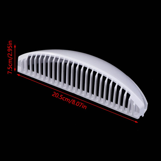 Anti-Splash Sand Barrier for Automatic Cat Litter Box – White Litter Box Accessory Peaceful Pleasures Health and Wellness White