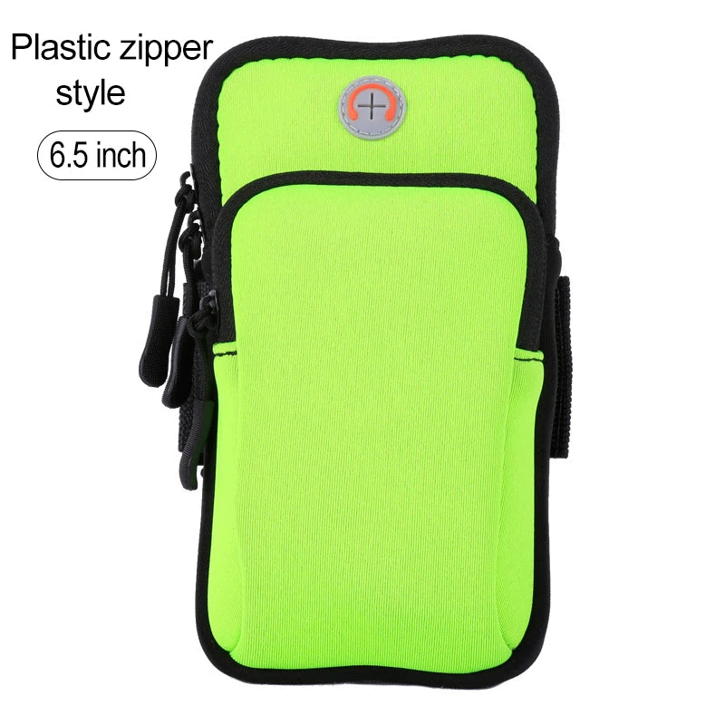 Mobile Phone Armband mp3/mp4 Bags iPhone 14 Pro Max Case For iphone11 Sports Bag For Mobile Multifunction Running Accessories Peaceful Pleasures Health and Wellness Yellow(6.5inch)