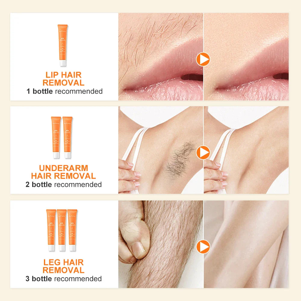 JoyPretty Hair Removal Cream – Legs, Arms & Intimate Areas
