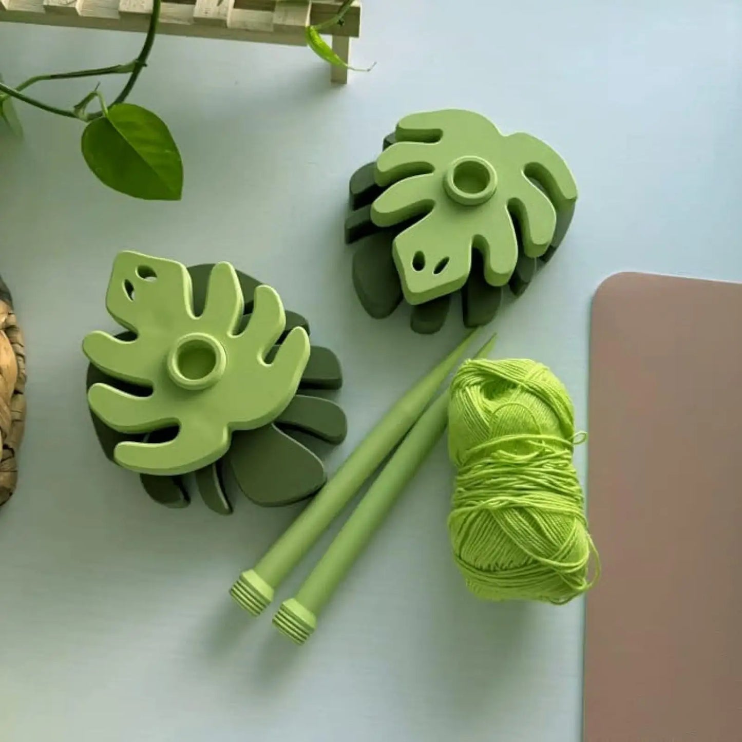 Yarn Holder Spin Yarn Holder for Crocheting 3D Printed Stand Accessories Spool Knitting Sewing Crafts Arts for Adults Beginners Peaceful Pleasures Health and Wellness
