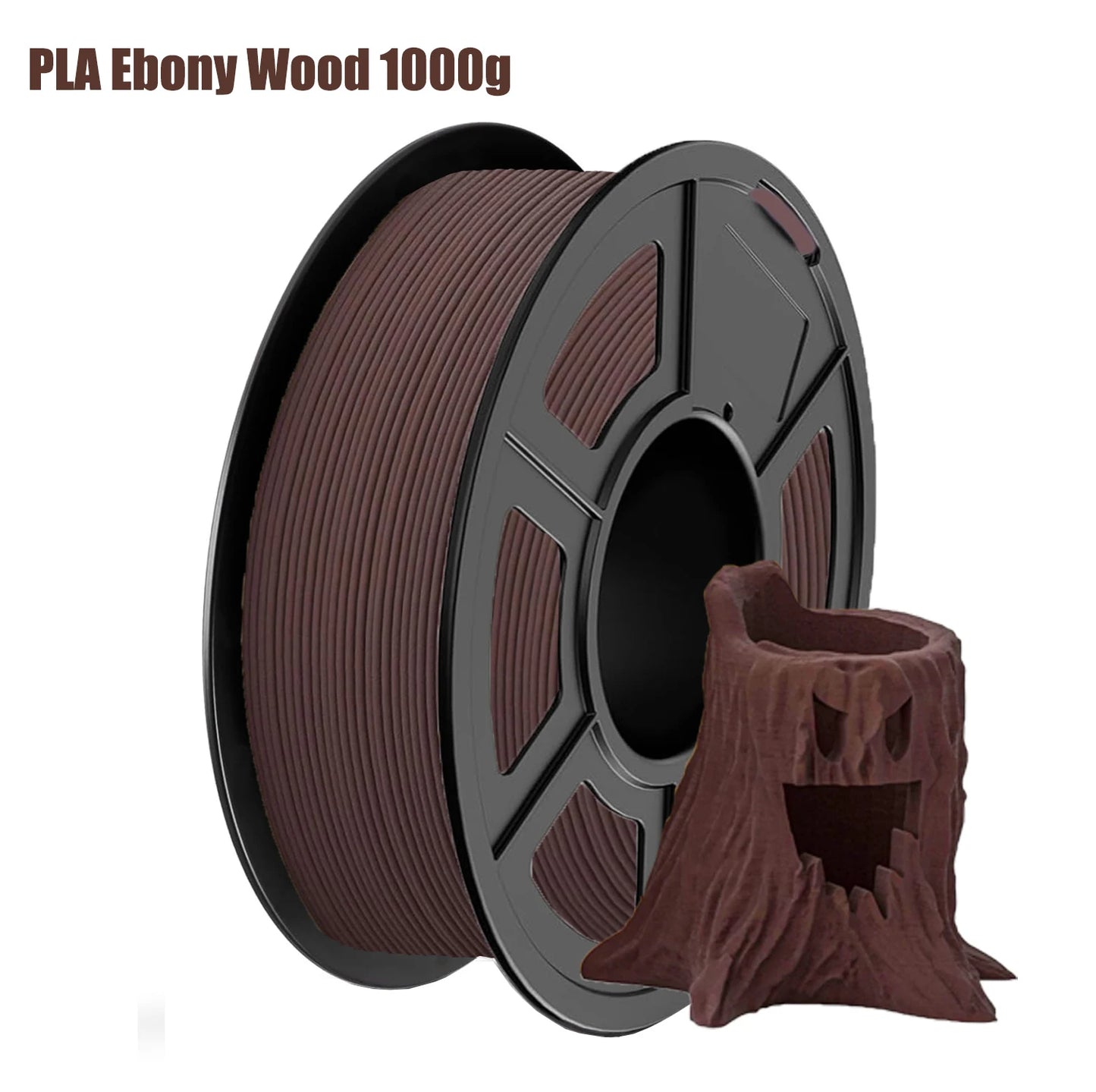 1.75mm Wood PLA Filament Bundle 4x250g – Vacuum Packed Spools
